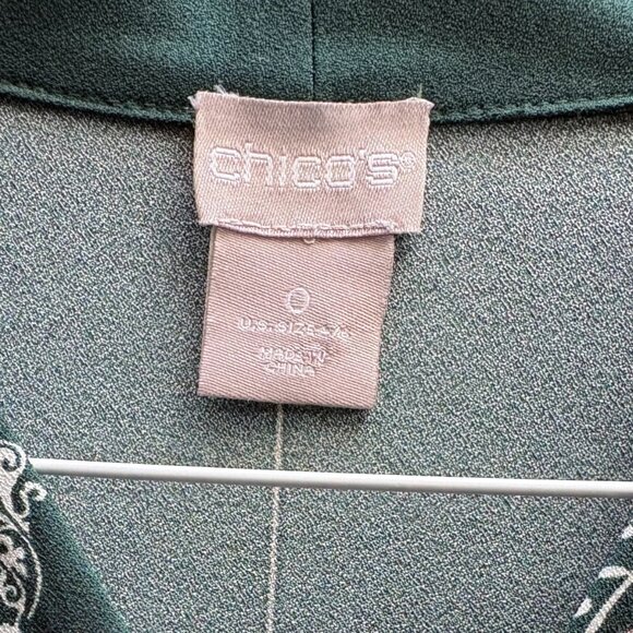 Chico’s Tunic Blouse – Size 0 - Picture 3 of 9